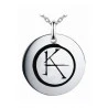Ka Symbol Silver Pendant Necklace Ka-tet Dark Tower Jewelry